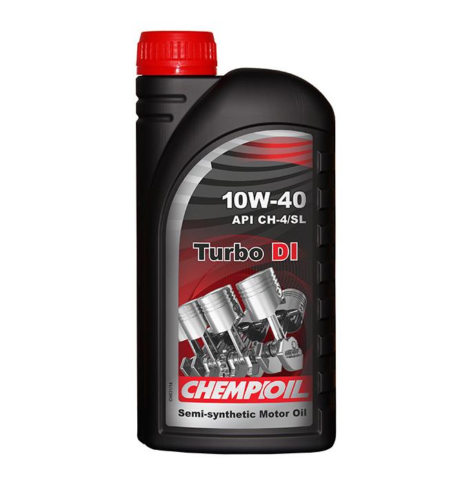 9504 CHEMPIOIL TURBO DI 10W-40 1 л. Полусинтетическое моторное масло 10W40