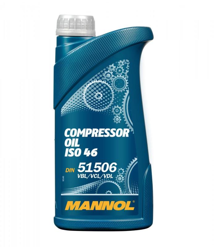 2901 MANNOL COMPRESSOR OIL ISO 46 1 л. Масло для воздушных компрессоров