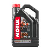 MOTUL 7100 4T 10W60 4 л. Синтетическое моторное масло 10W-60