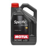 MOTUL SPECIFIC VW 505.00 / 505.01 5W40 5 л. Синтетическое моторное масло 5W-40