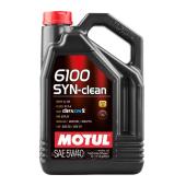 MOTUL 6100 SYN-CLEAN 5W40 5 л. Синтетическое моторное масло 5W-40