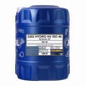 2202 MANNOL HYDRO HV ISO 46 20 л. Гидравлическое масло с высоким индексом вязкости