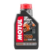 MOTUL 7100 4T 10W40 1 л. Синтетическое моторное масло 10W-40