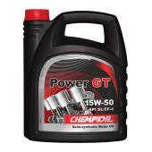 9503 CHEMPIOIL POWER GT 15W-50 4 л. Полусинтетическое моторное масло 15W50 