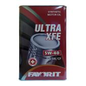 FAVORIT ULTRA XFE 5W40 (Metal) 4 л. Синтетическое моторное масло 5W-40