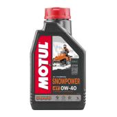 MOTUL SNOWPOWER 4T 0W40 1 л. Синтетическое моторное масло 0W-40