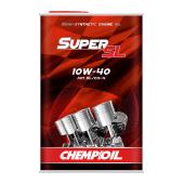9502 CHEMPIOIL SUPER SL 10W-40 1 л. (metal)  Полусинтетическое моторное масло 10W40